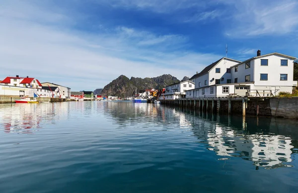 Hutten in Noorwegen — Stockfoto