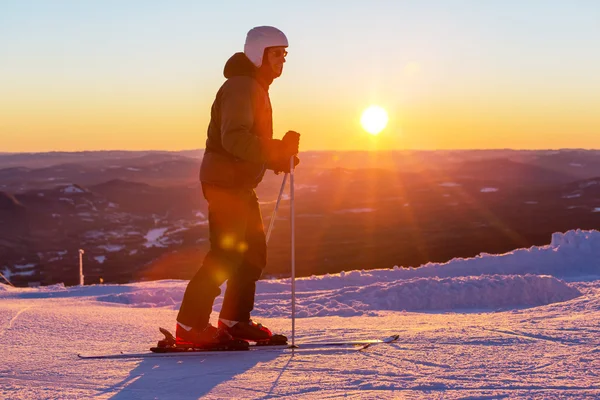 Skifahrer — Stockfoto