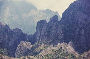 Vang Vieng manzaralar