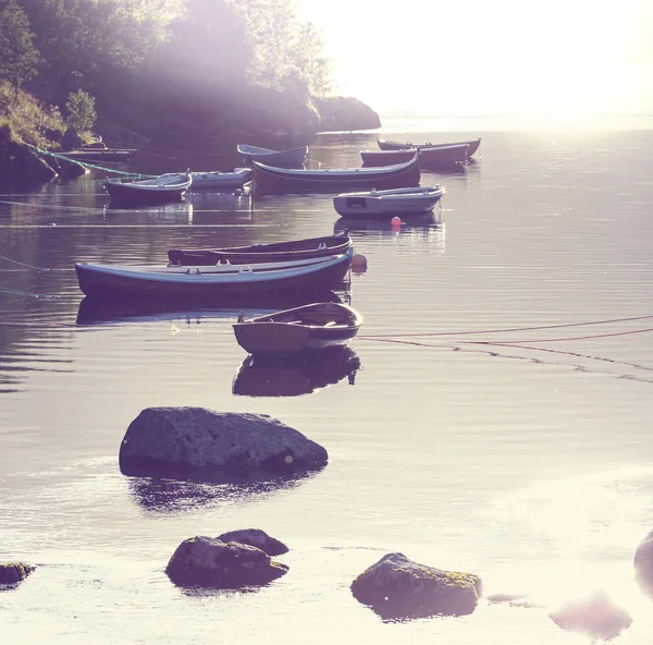 Boat in Norway — Stock Photo, Image