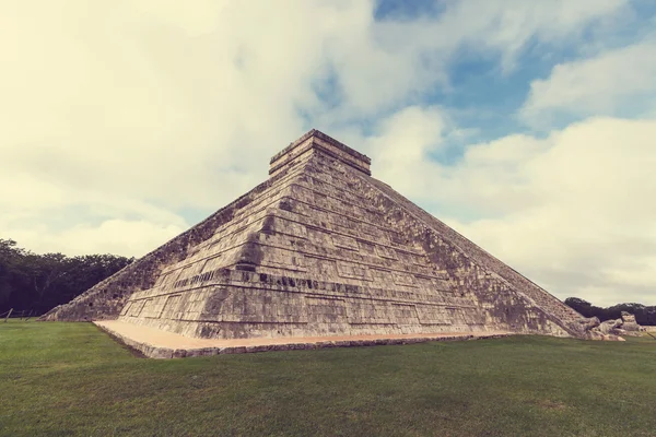 Пирамида Мексики — стоковое фото