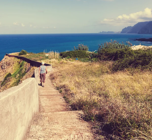Caminata en Madeira — Foto de Stock