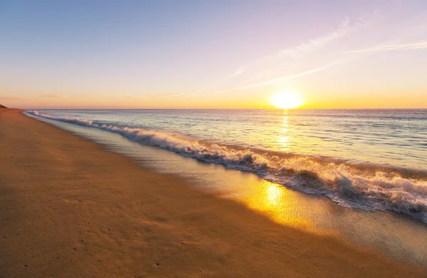 Sonnenuntergang am Meer — Stockfoto