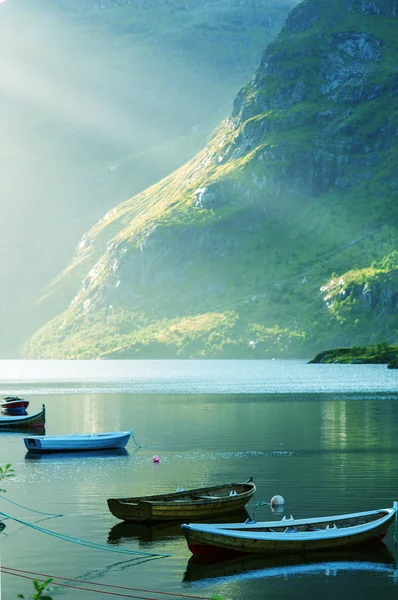 Лодка Норвегии — стоковое фото