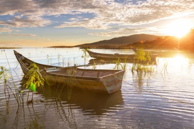 Balıkçı tekneleri Meksika