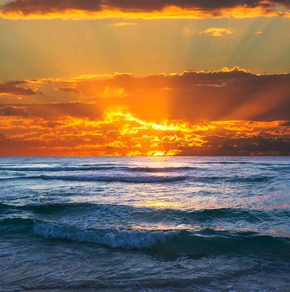 海の夕日 — ストック写真