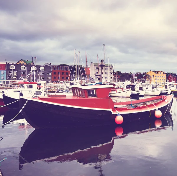 Faroe pier — Stockfoto