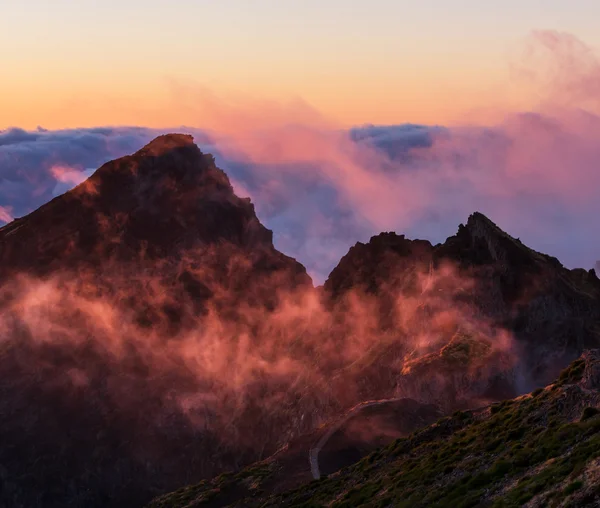 Montañas en Madeira — Foto de Stock