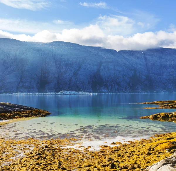 Jezero v Norsku — Stock fotografie