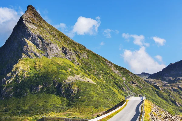 Estrada na Noruega — Fotografia de Stock