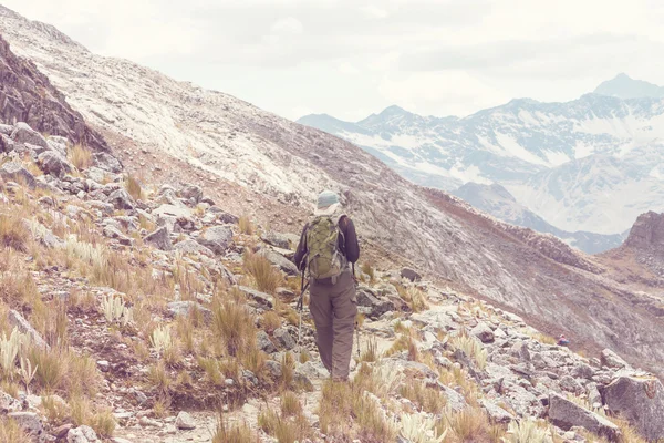 Wanderung in Bolivien — Stockfoto