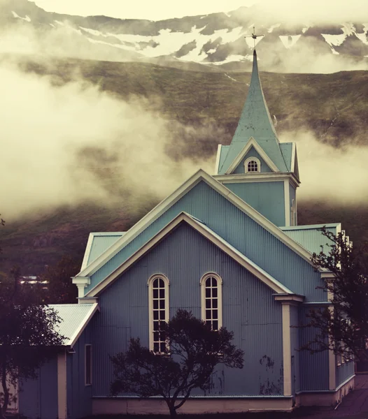 Kościół w Islandii — Zdjęcie stockowe