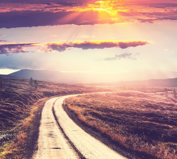Road in Norway — Stock Photo, Image