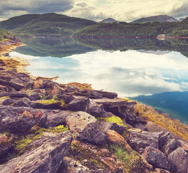 Lago in Norvegia — Foto Stock