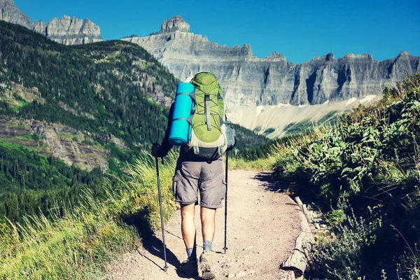 Caminata en Glaciar — Foto de Stock