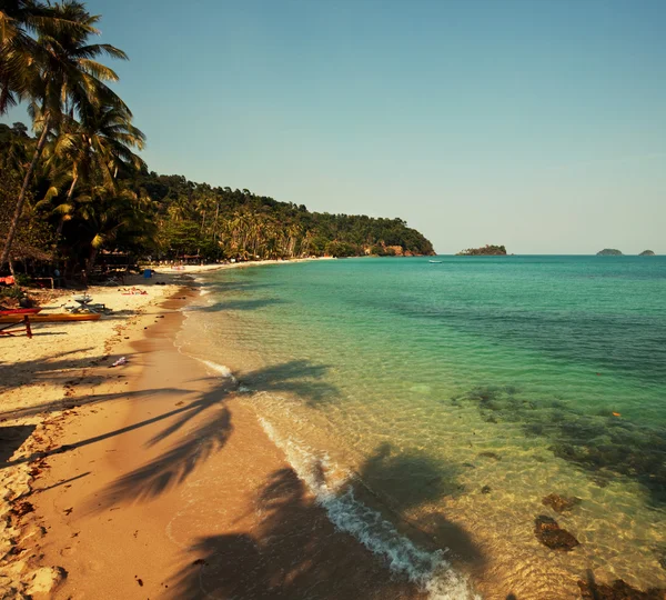 Praia tropical — Fotografia de Stock