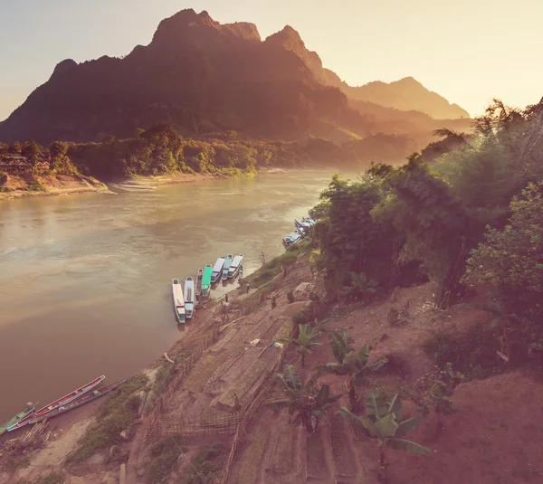 River in Laos — Stock Photo, Image