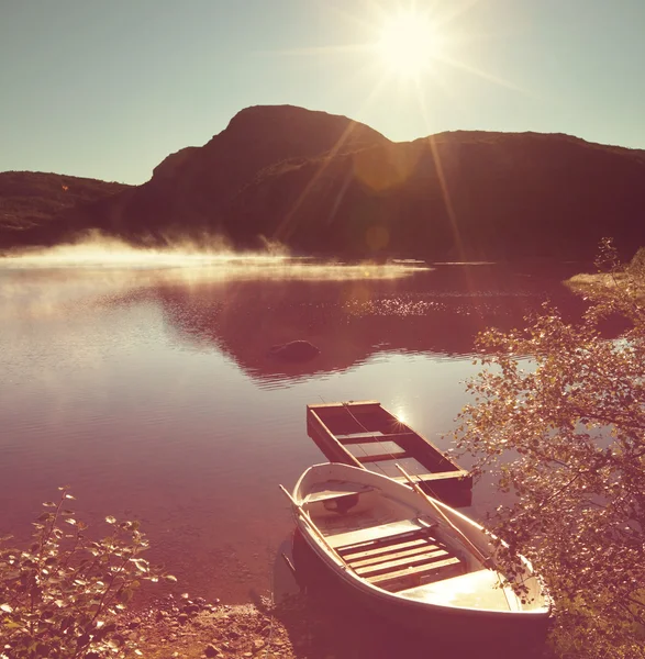 Lago in Norvegia — Foto Stock