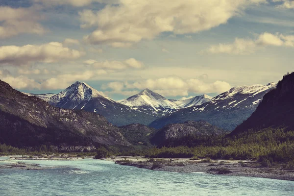 Montagne dell'Alaska — Foto Stock