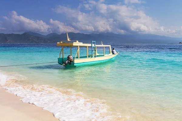 Barca in Indonesia — Foto Stock