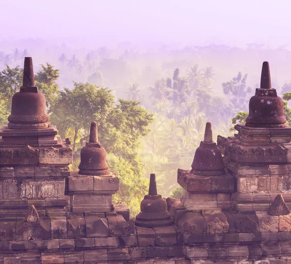 Borobudur Tapınağı — Stok fotoğraf