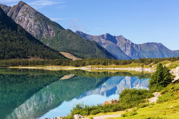 Lac en Norvège — Photo