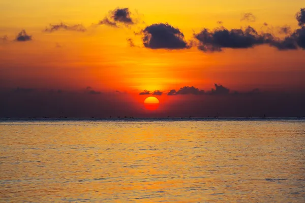 海の夕日 — ストック写真