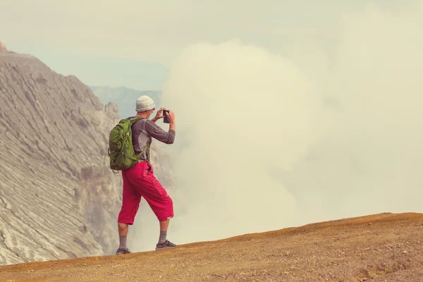 Caminata en Indonesia — Foto de Stock