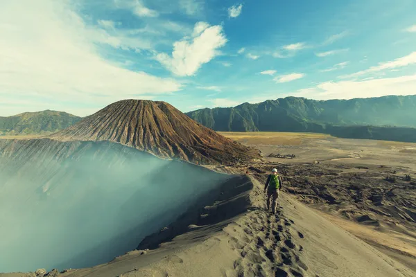 Hike in Indonesia — Stock Photo, Image