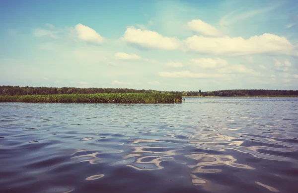 Sjön landskap — Stockfoto