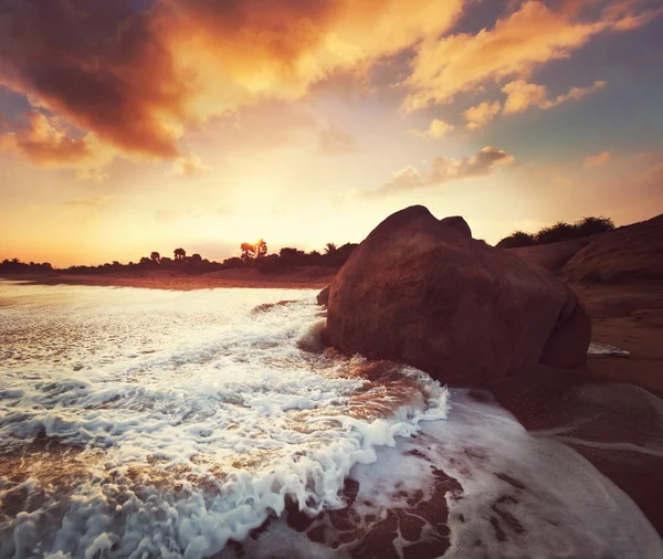 Sea sunset — Stock Photo, Image