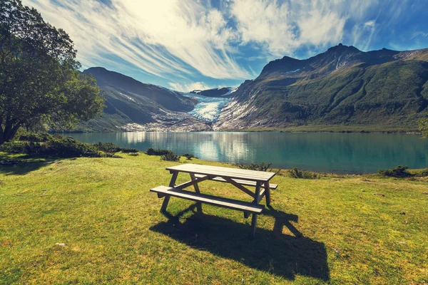 Gletscher in Norwegen — Stockfoto