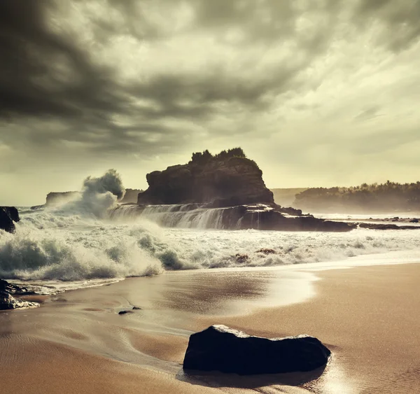 Praia de java — Fotografia de Stock