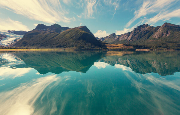 Glacier in Norway