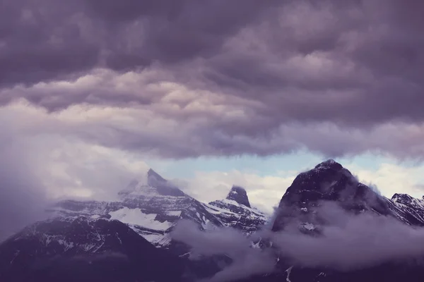 Montanhas canadenses — Fotografia de Stock