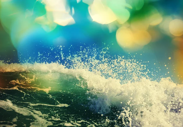 Wave on beach — Stock Photo, Image