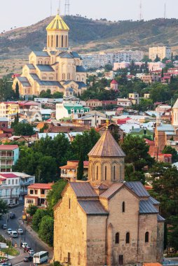 Tbilisi panorama clipart