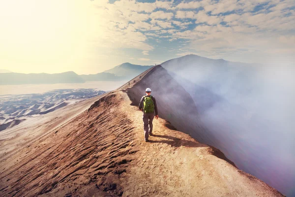 Wanderung in Indonesien — Stockfoto