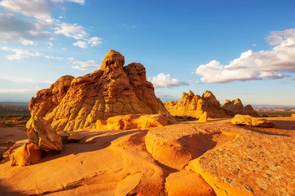 Sandstone Formaties Utah Usa Prachtige Ongebruikelijke Landschappen — Stockfoto