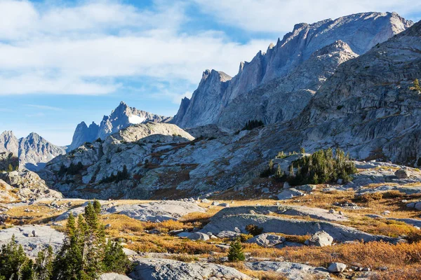 Hike Wind River Range Wyoming Usa Podzimní Období — Stock fotografie