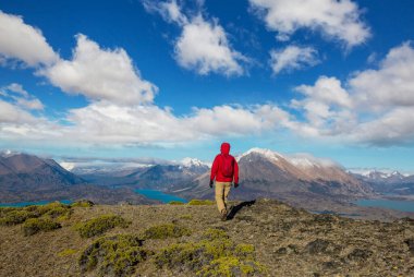 Patagonya dağlarında yürüyüş, Arjantin