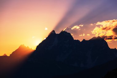 gün batımında dır