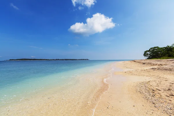 Praia em gili — Fotografia de Stock