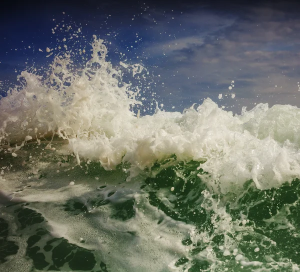 Хвилі на море — стокове фото