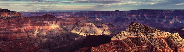 Grand Canyon Festői Tájai Arizona Usa Gyönyörű Természeti Háttér Utazás — Stock Fotó