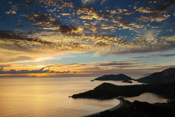 Krásné Mořské Pobřeží Turecku — Stock fotografie