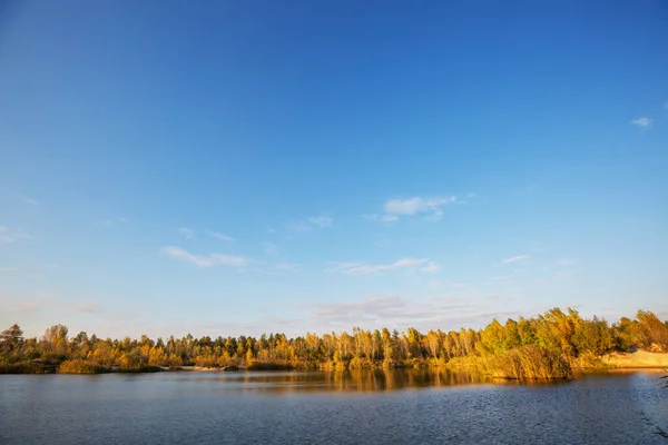 Beautiful Lake Autumn Season — Stock Photo, Image