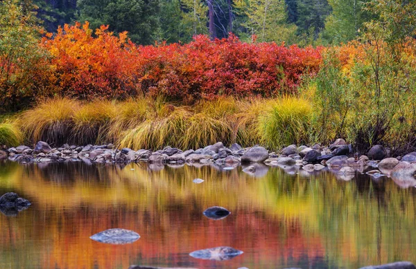 Beautiful Lake Autumn Season — Stock Photo, Image