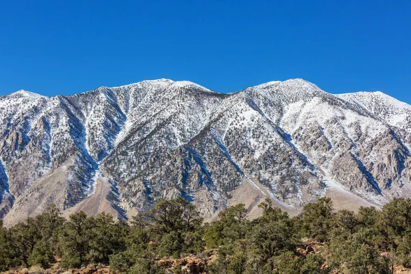 Sierra Nevada Berge Kalifornien Usa Vorgezogene Wintersaison — Stockfoto