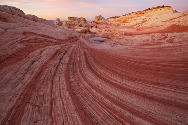 Vermilion Cliffs Monumento Nacional Paisagens Nascer Sol Paisagem Montanhas Incomum — Fotografia de Stock